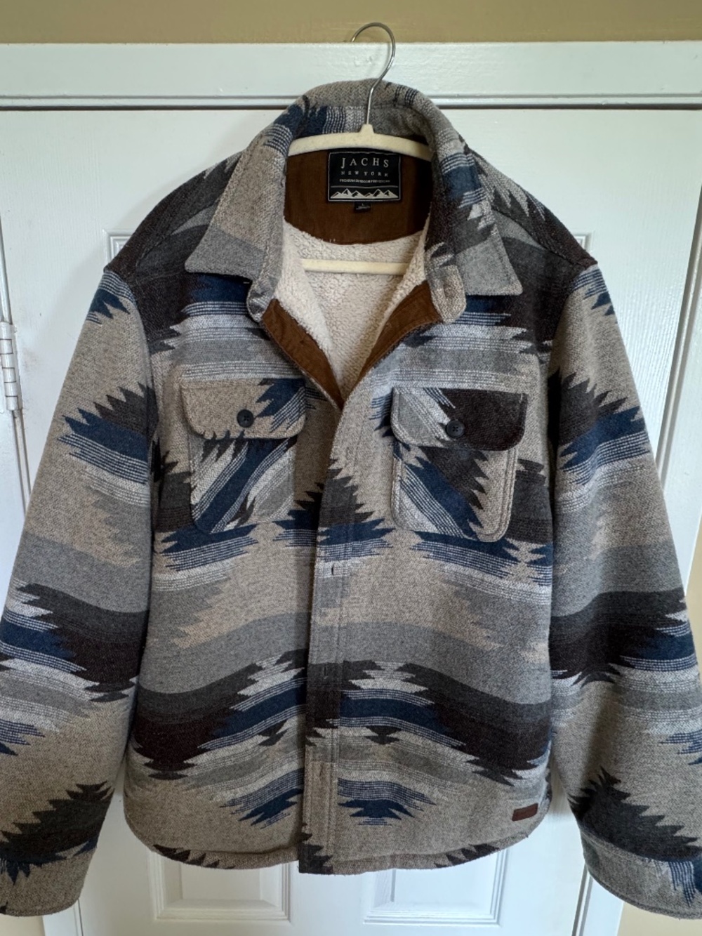 Jacks Tribal and Sherpa Overshirt